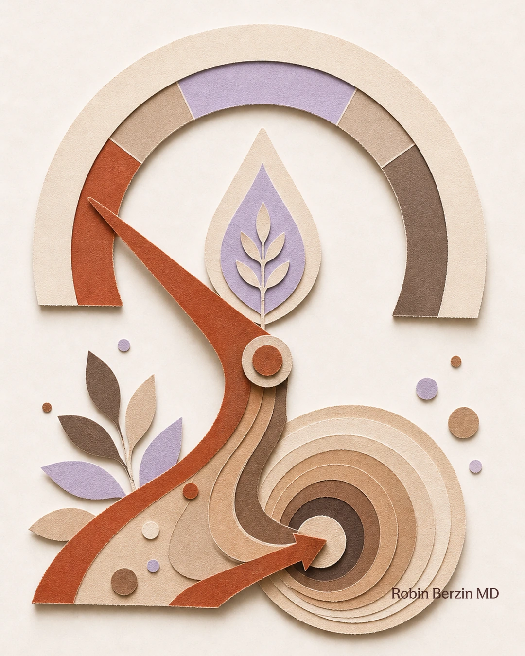 How to slow your aging velocity editorial cut-paper collage illustration